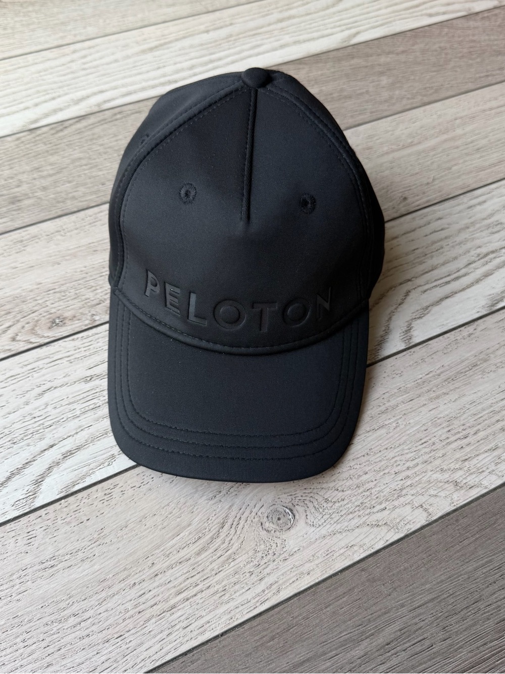 Peloton Black Branded Care-Label Cap one size